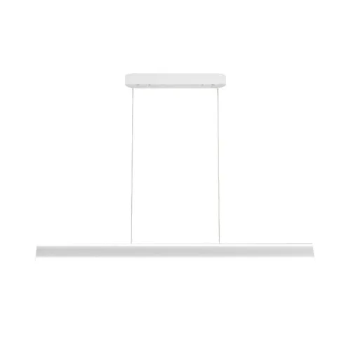 Luminaria Lineal LED Baku 120 cm Blanco en Blanco - Lámparas colgantes, Uruguay | Serlux