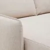 Sofá Carlota 3 plazas con chaise longue derecho/izquierdo beige 262 cm en Beige - Sillones y sofás, Uruguay | Kavehome, vista 4 de 8