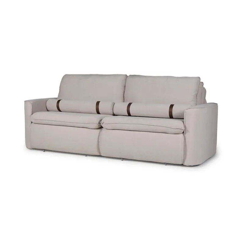 Sofá Cama Sense - Tela Microfibra - Berlin 02 (Beige) en Beige - Sillones y sofás, Uruguay | NYR