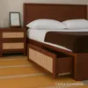Cama Canagge con Ratán - Dormitorio, Uruguay | Treehouse Deco, vista 5 de 16