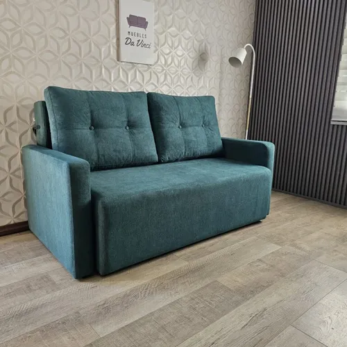 Sofá cama 2 plazas DA VINCI - Muebles Da Vinci en Verde - Sillones y sofás, Uruguay | Muebles Da Vinci