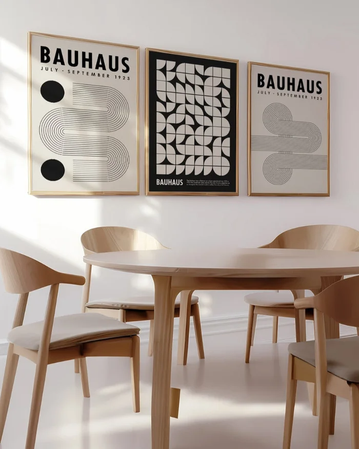 Bauhaus - Black en Multicolor - Láminas, Uruguay | La Cuadrería, vista 2