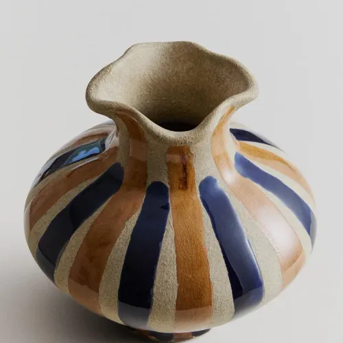 JARRÓN DECORATIVO CERÁMICA REDONDO - Jarrones, Uruguay | Zara Home