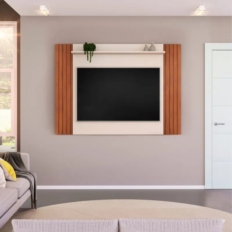 Panel para TV Trend - Marrón en Marrón - Muebles para TV, Uruguay | Rústico Hogar
