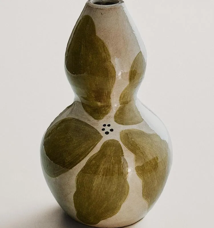JARRÓN TERRACOTA FLORES - Jarrones, Uruguay | Zara Home