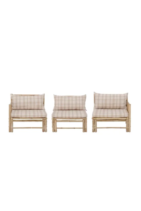 SET 3 MODULOS BAMBOO CREATIVE - Sillones y sofás, Uruguay | Sentido Jose Ignacio