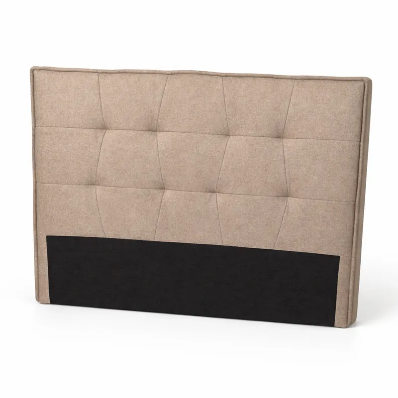 Respaldo De Cama, Noa Queen - Marron Melange en Marrón - Sillones y sofás, Uruguay | Indian