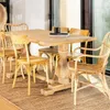 MESA COMEDOR DE OLMO ISABEL - 1.60 X 0.90 MTS en Madera natural - Mesas de comedor, Uruguay | La Iberica, vista 4 de 25