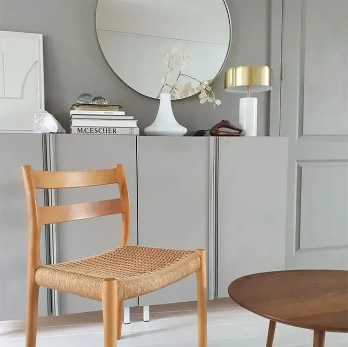 Lámpara de Mesa Derby Blanco en Blanco - Lámparas de mesa, Uruguay | Serlux, vista 3