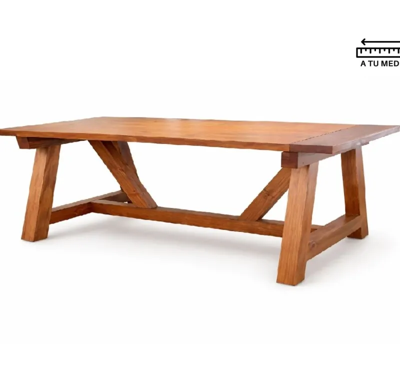 Mesa de Living LÍNEA DE CAMPO 1.20m en Marrón - Mesas de living, Uruguay | Finkel