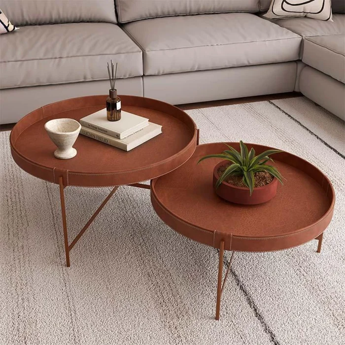 Mesa de Centro Decor 60 cm en Marrón - Mesas de living, Uruguay | Berna home, vista 2