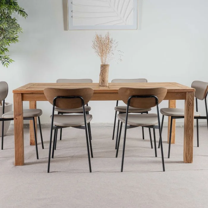 Mesa Comedor Trattoria en Marrón - Mesas de comedor, Uruguay | Fábrica Italiana