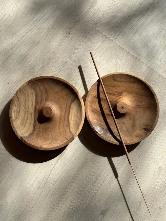 Porta incienso en teca - en Madera natural - Decoración, Uruguay | Rumah Studio Home, vista 2