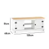 RACK PARA TV L/Mexicana en Multicolor - Muebles para TV, Uruguay | Palermo Casa Deco, vista 4 de 4