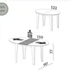 Mesa de Comedor Extensible - Linea Factory 100% MDF - Mesas de comedor, Uruguay | Balton, vista 4 de 8