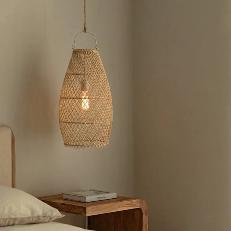 Lámpara Pita en Madera natural - Lámparas colgantes, Uruguay | Casakos