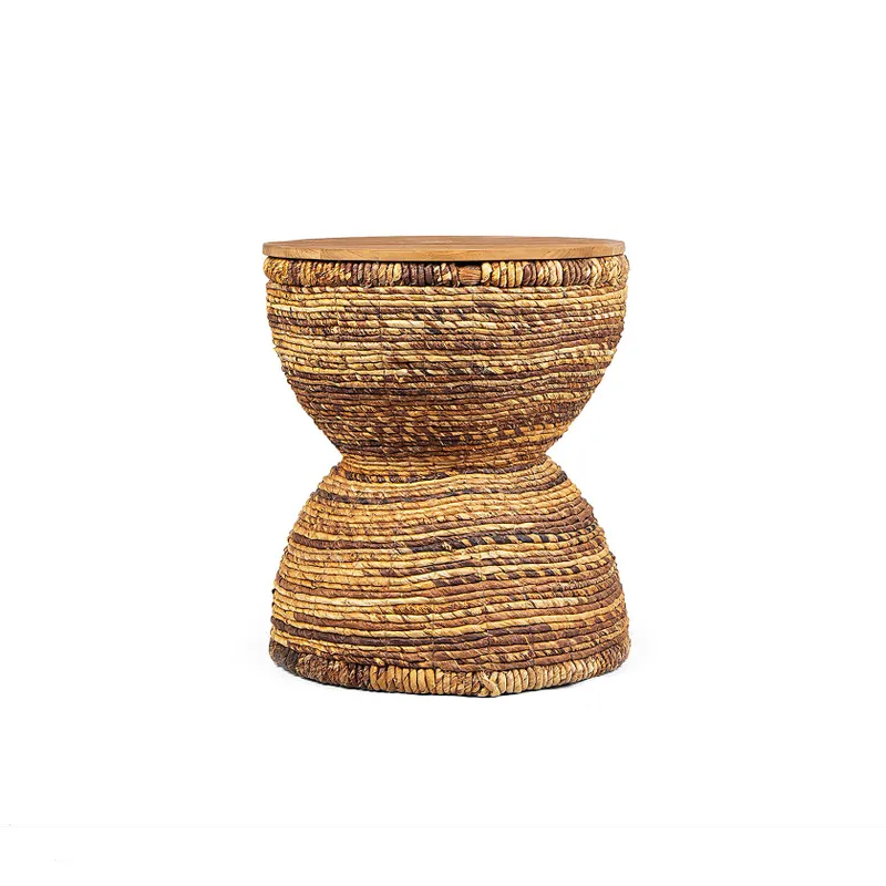 MESA LATERAL GHANA RUSTIC en Marrón - Mesas de arrimo, Uruguay | Masinfinito Casa