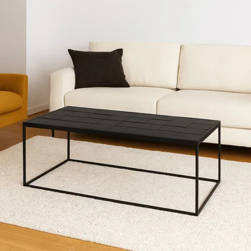 Mesa de centro GLAZED Negro - Mesas de comedor, Uruguay | Viasono