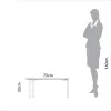 Mesa Ratona Organica Florencia 70CM Baja - Mesas de living, Uruguay | Balton, vista 5 de 6