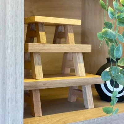 Banquito 4 p – 25 cm en Madera natural - Decoración, Uruguay | Dreams On Time, vista 5