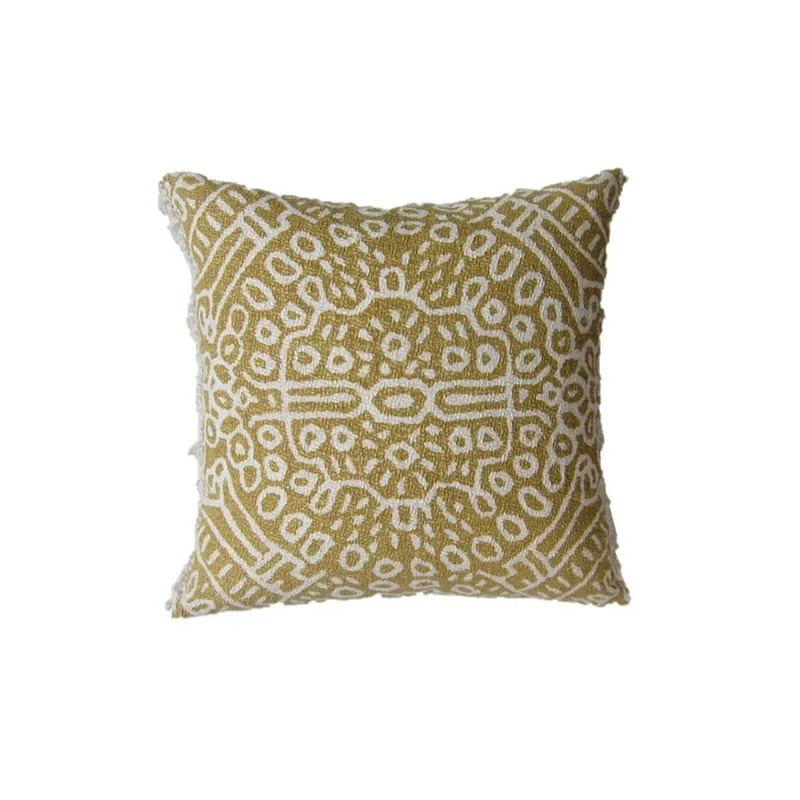 Almohadón Marrón Lino Y Algodón Eros en Marrón - Textiles, Uruguay | Divino