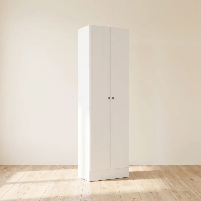 Placard Multiuso 2 Puertas Mdp Blanco New Space en Blanco - Roperos y placares, Uruguay | Divino