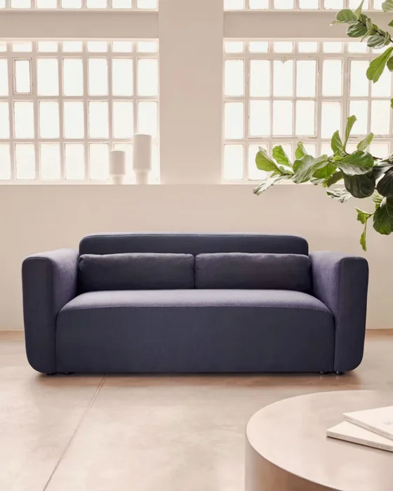 Sofá modular Neom 2 plazas azul 188 cm en Azul - Sillones y sofás, Uruguay | Kavehome, vista 3