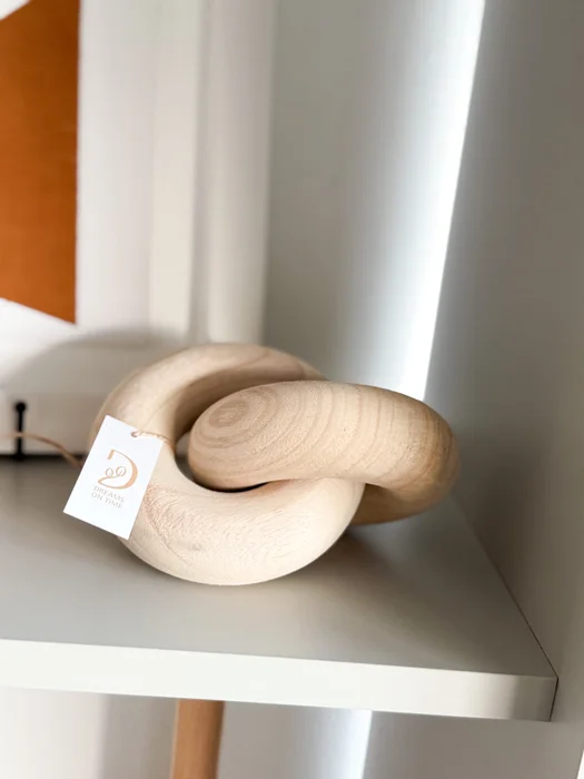 Aro infinito de madera en Madera natural - Decoración, Uruguay | Dreams On Time