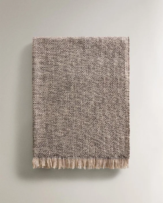 MANTA FLECOS - Textiles, Uruguay | Zara Home, vista 5