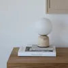 L. MESA ESFERA TRAVERTINO en Beige - Lámparas de mesa, Uruguay | Masinfinito Casa, vista 2 de 2