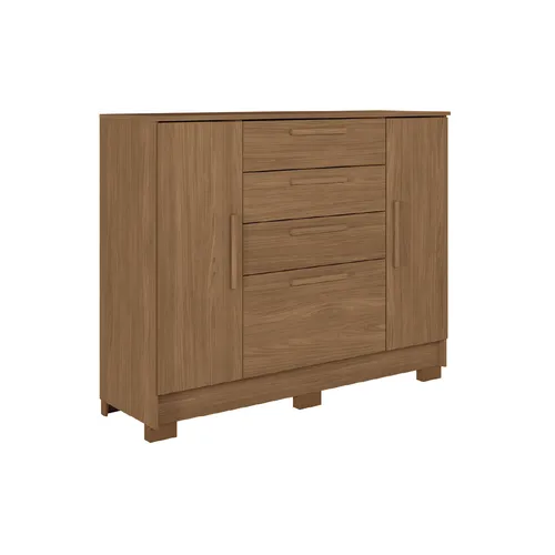 Cómoda Pinhais 4 Cajones y 2 Puertas - Cómodas, Uruguay | Muebles Express