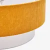 Lámpara de techo Bianella de algodón - y pana mostaza Ø 40 cm en Amarillo - Lámparas colgantes, Uruguay | Kavehome, vista 4 de 6