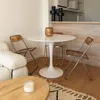 Mesa Tulip - 100cm - Blanca en Blanco - Mesas de living, Uruguay | Walnut, vista 3 de 3