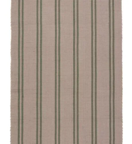 Alfombra HEISTARR 70x140 sand/oliva osc en Verde oliva - Textiles, Uruguay | JYSK