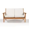 SOFA LOTUS 2 LUGARES ACQUABLOCK CRUDO 144x87x86CM JATOBA - Muebles para el exterior, Uruguay | Vinibel, vista 2 de 10