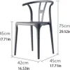 Silla Wishbone de jardin - Negro en Negro - Muebles para el exterior, Uruguay | La Cueva Muebles, vista 5 de 6