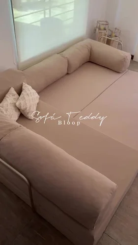 Sofá Teddy - Chaise longue (Brim) en Beige - Sillones y sofás, Uruguay | Bloop Home, vista 2