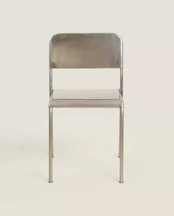 SILLA ESTRUCTURA ACERO INOXIDABLE en Gris - Sillas, Uruguay | Zara Home, vista 2