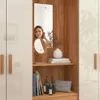 Ropero Vetro 4 Puertas 2 Cajones con Espejo, Perchero y Tocador 150cm MDP - Cinamomo Off White - Roperos y placares, Uruguay | Mulata, vista 4 de 8