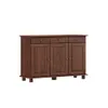 BARGUE?O RUBI 3 PUERTAS 3 CAJONES CAFE 8927 WN - Muebles para TV, Uruguay | Rosas Hermanos, vista 1 de 4