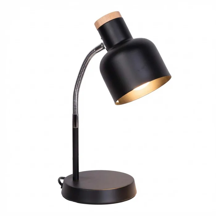 Lámpara De Escritorio Metal Negro Lt94087 en Negro - Lámparas de mesa, Uruguay | Divino, vista 2