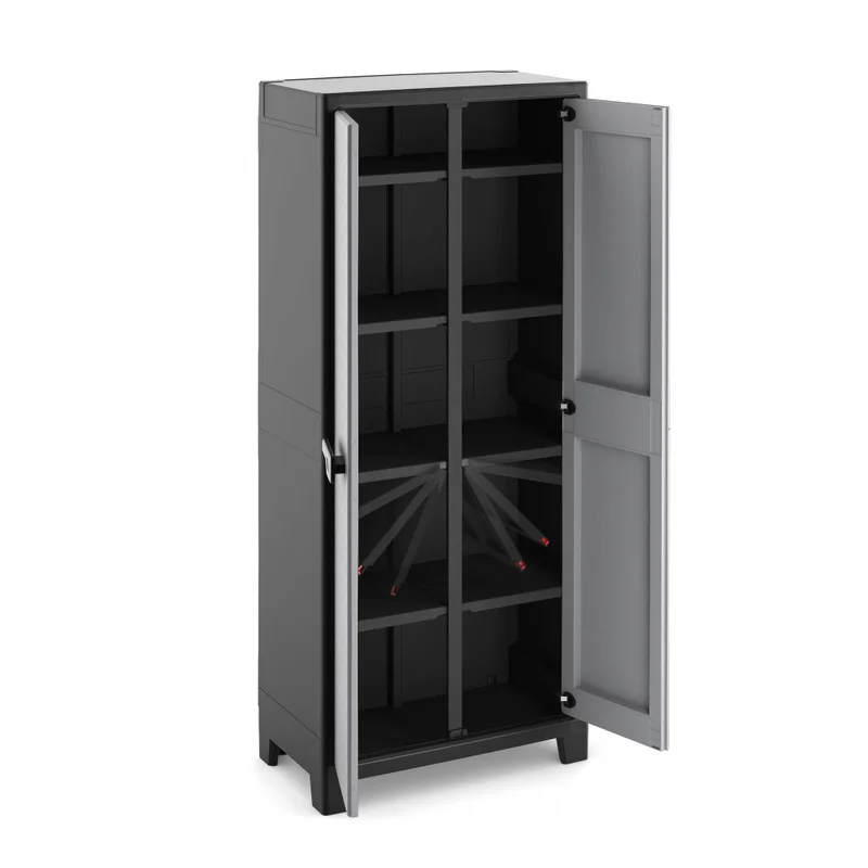 Multiuso Armario Gris Polipropileno Keter Titan en Gris - Muebles para el exterior, Uruguay | Divino, vista 6