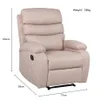 Sillon reclinable 1 cuerpo - Beige en Beige - Sillones y sofás, Uruguay | La Cueva Muebles, vista 12 de 18