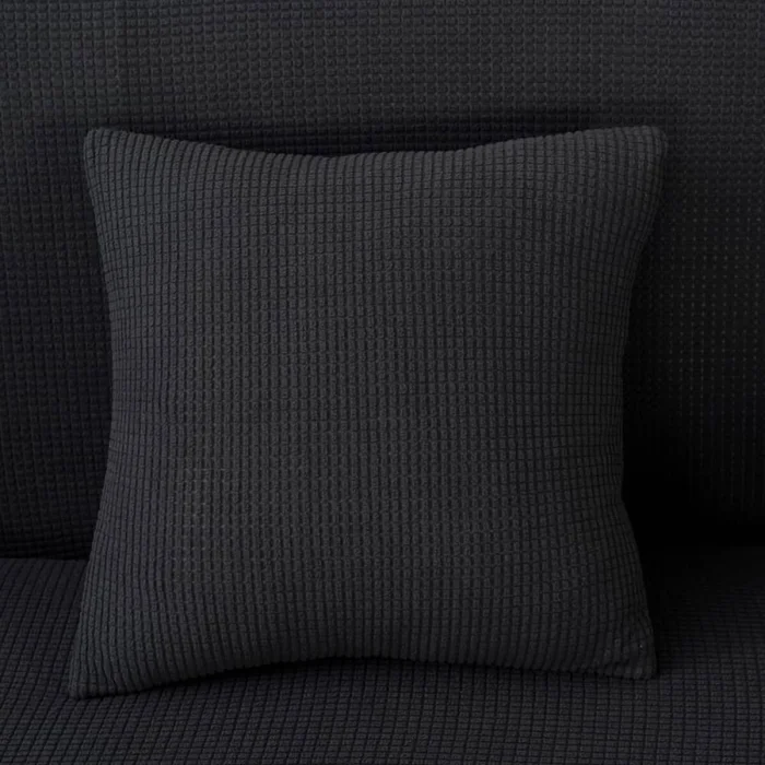 Funda de almohadón 40x40 cm - negro en Negro - Textiles, Uruguay | Buho Store