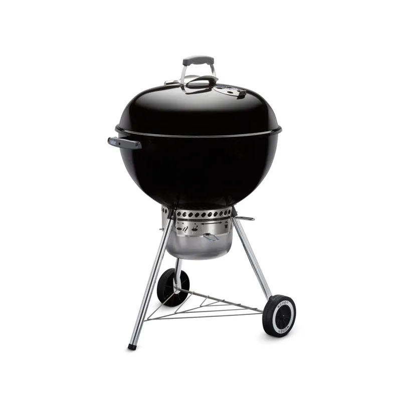 Barbacoa Carbón Negro Acero Inoxidable Weber en Negro - Exterior, Uruguay | Divino