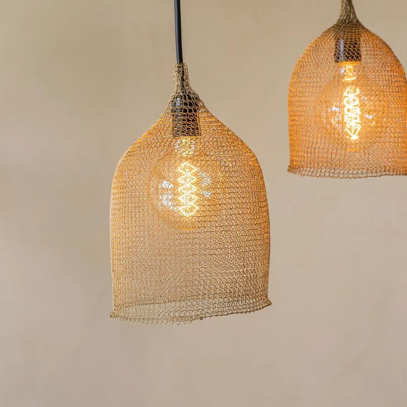Lámpara de techo Millie Gold M en Amarillo - Lámparas colgantes, Uruguay | De Arcos