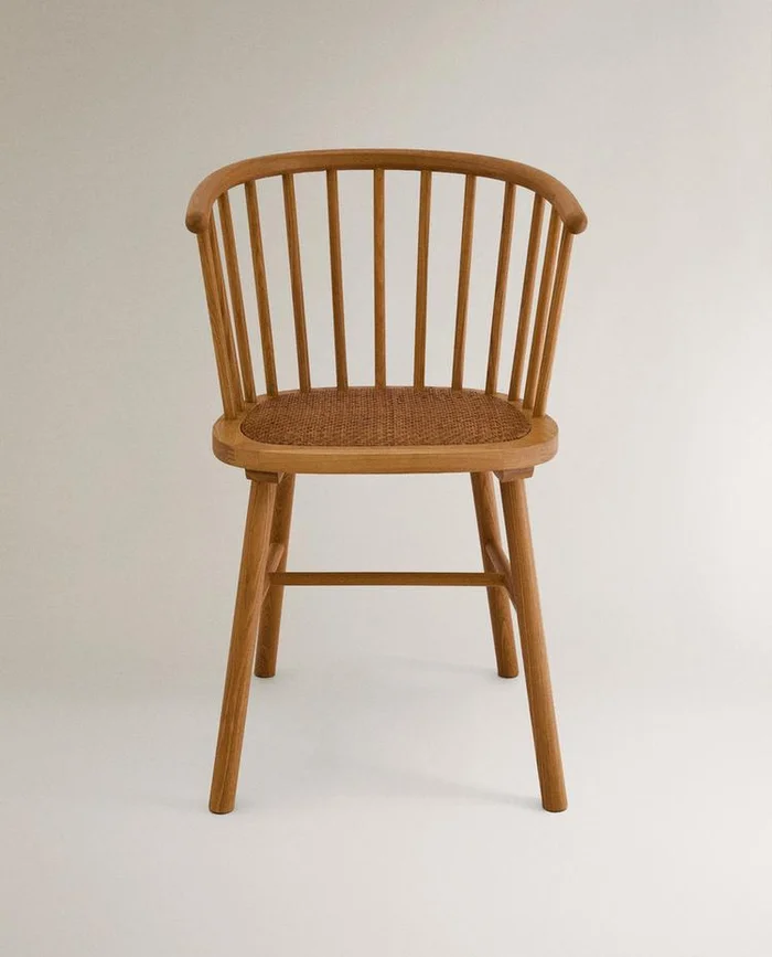 SILLA FRESNO Y RATÁN en Madera natural - Sillas, Uruguay | Zara Home, vista 2