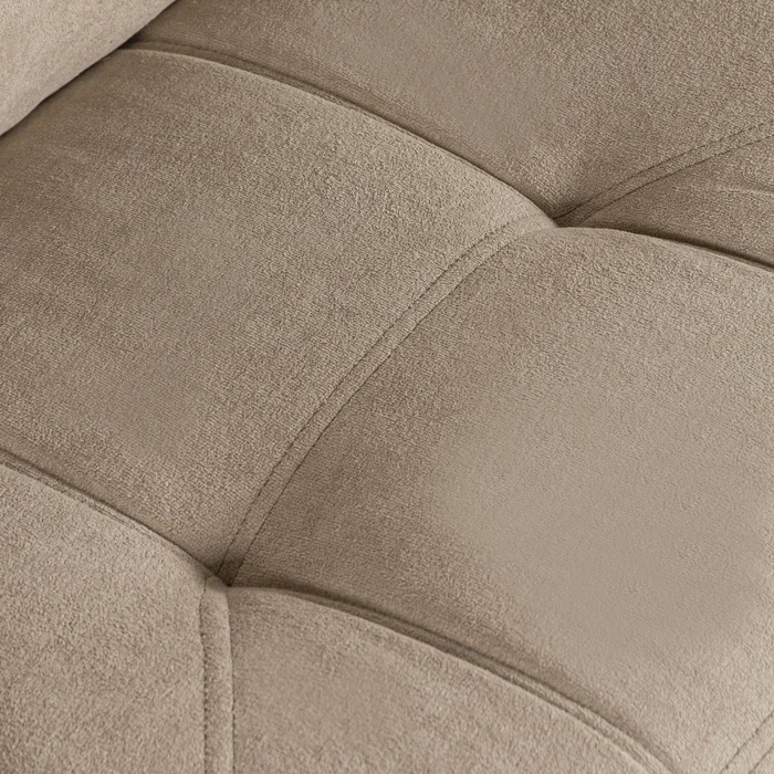 Sofa 3 Cuerpos Sillon Juego De Living Tapizado Tela en Marrón - Sillones y sofás, Uruguay | Soy Hogar, vista 3