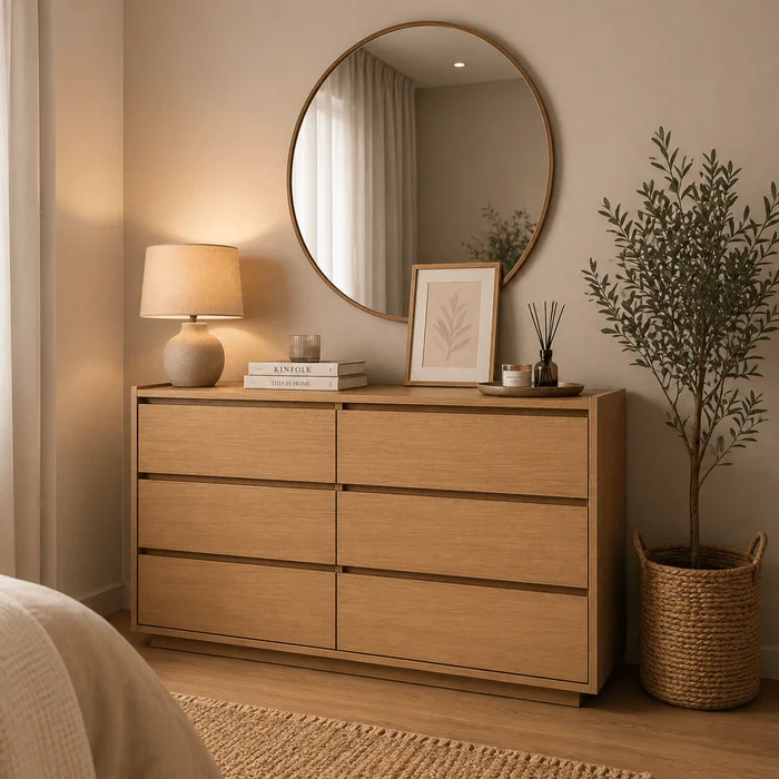 CÓMODA LAGOS en Madera natural - Cómodas, Uruguay | Forum Design, vista 4
