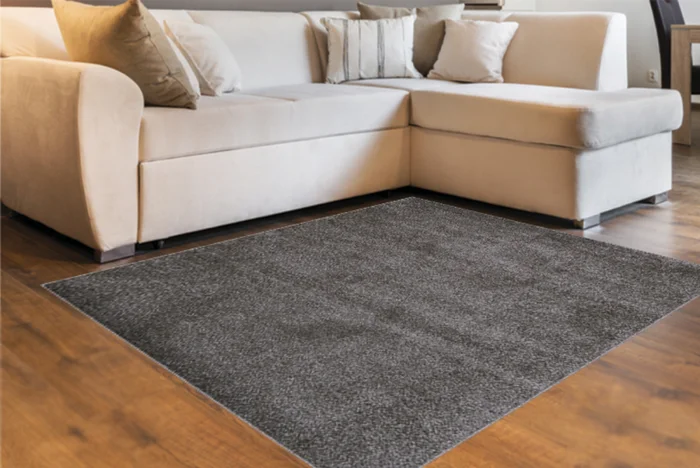 Alfombra Realce Liso Verde Fendi - 200*250 en Gris - Alfombras, Uruguay | Noe